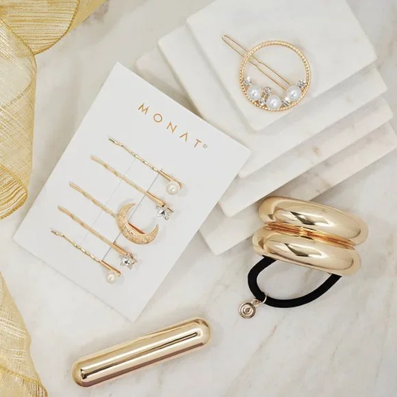 MONAT GLOBAL | Accessories | Monat Starry Night Gold Pears  display picture 3